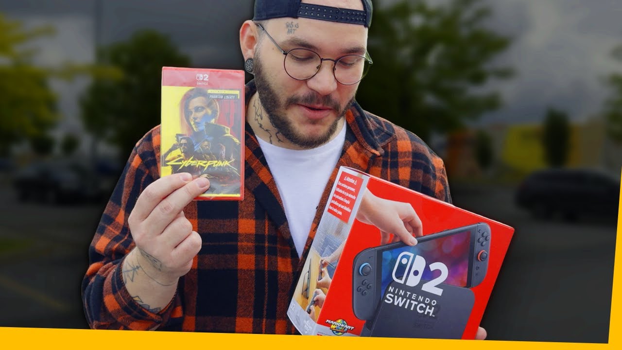 Unboxing a první dojmy z Nintendo Switch 2..