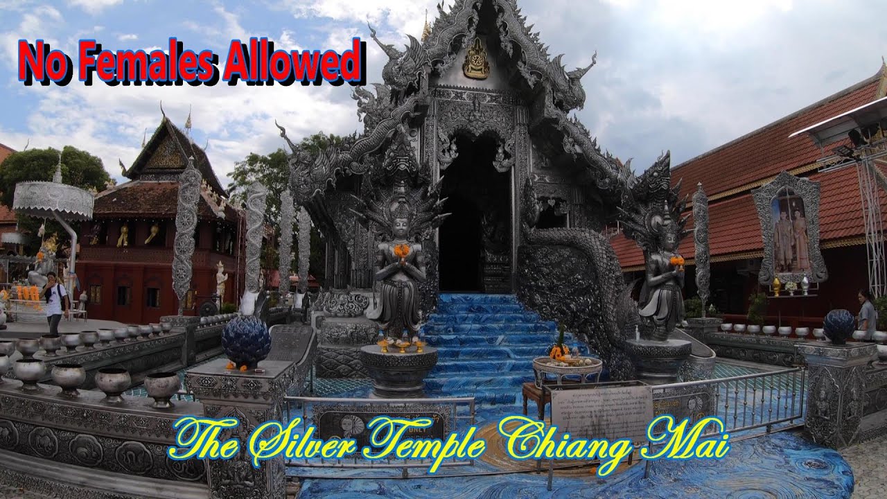The Silver Temple  Wat Sri Suphan. Chiang Mai. Thailand.June 2022