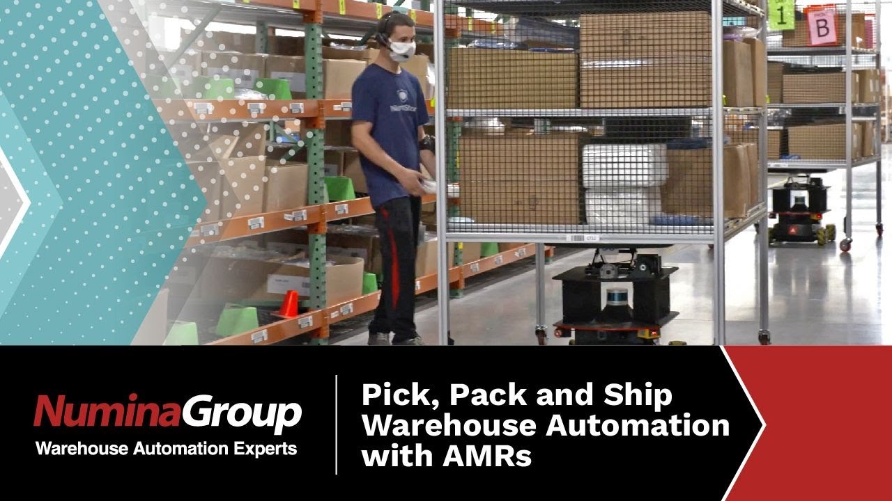 Pick, Pack and Ship Warehouse Automation with AMRs
