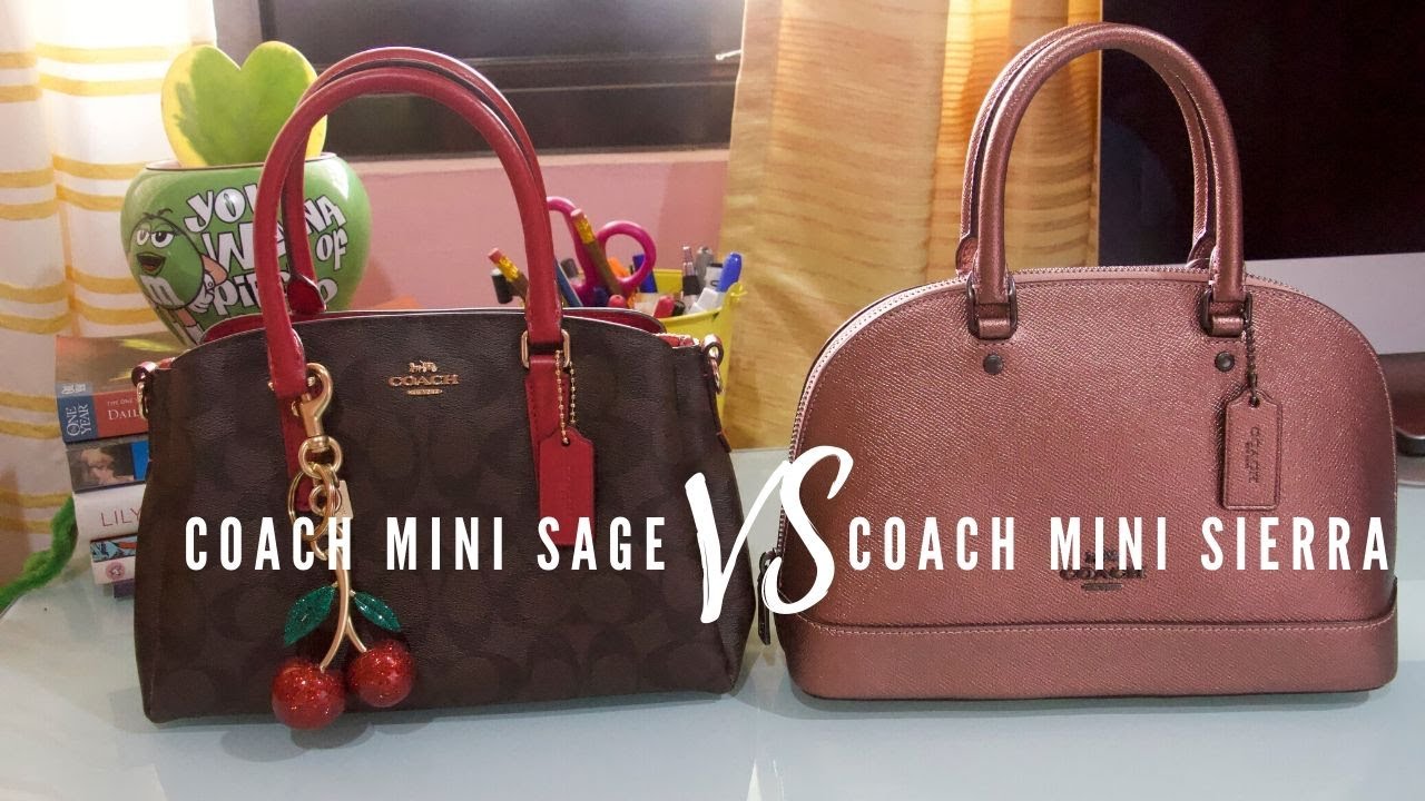 COACH Mini Sage VS Mini Sierra | Which Bag Wins? | ClairolsVlogs Ep. 14