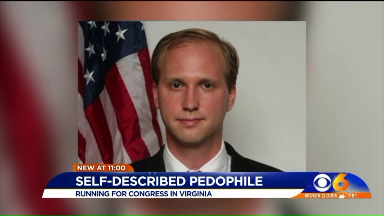Convicted felon and admitted pedophile is running for Congress in Virginia