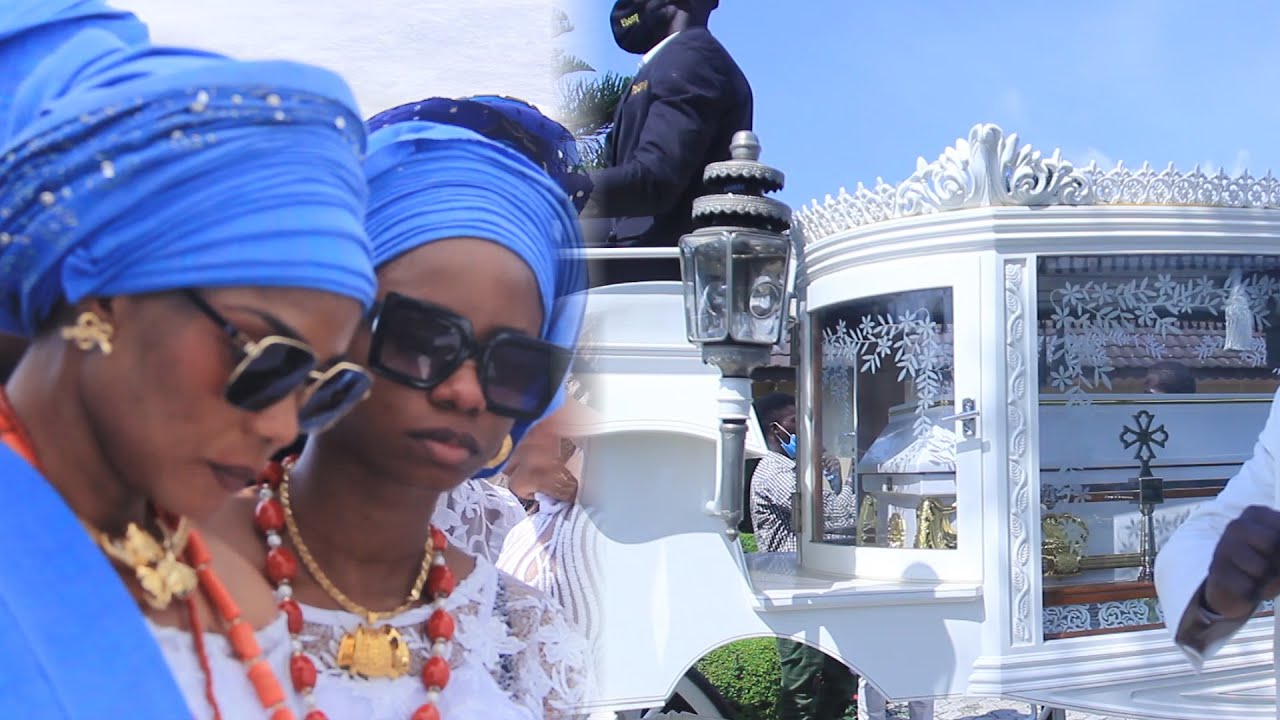AMIDST TEARS, IYABO OJO GIVES MOM BEFITTING BURIAL