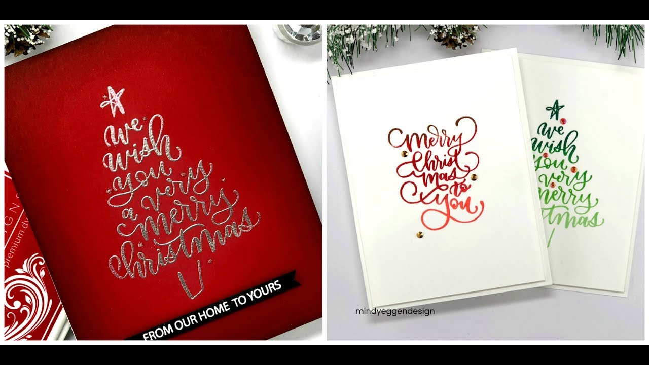 Gina K Designs  | Ink Pad Techniques | Clean & Simple Cards