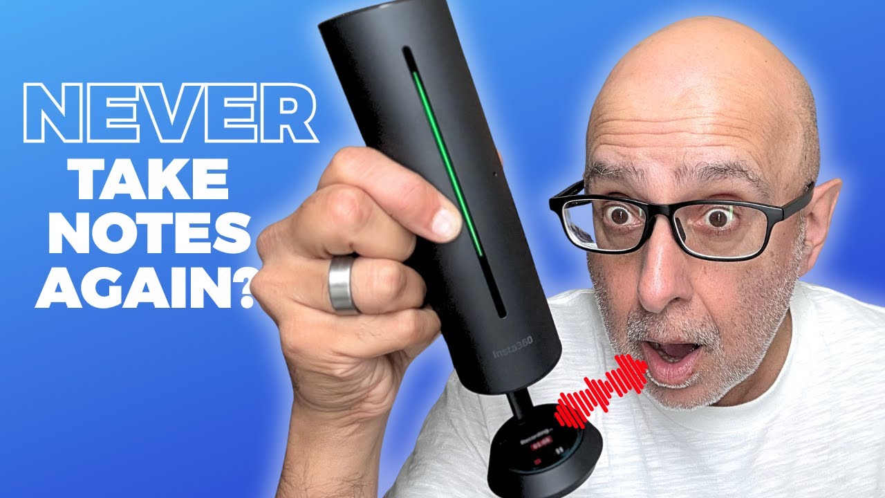 Insta360 Wave Review: The AI Mic That Takes Your Meeting Notes FOR YOU?!