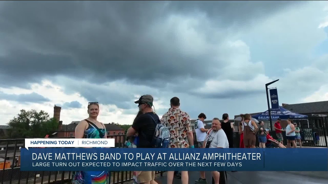 Dave Matthews Band returns to Richmond for two sold out shows at new Allianz Amphitheater