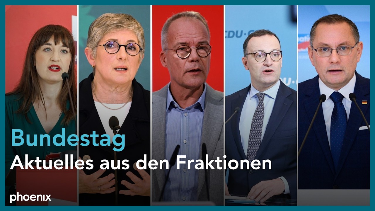 Bundestag: Aktuelles aus den Fraktionen | 16.12.25