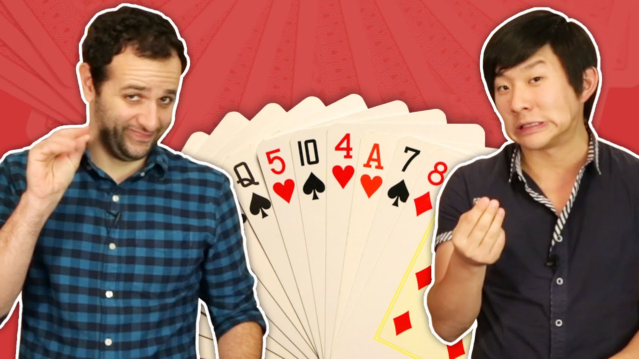 MÁGICA das cartas movediças ft. PYONG LEE 🔵Manual do Mundo
