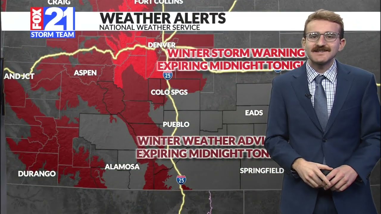 Snow Returns to Colorado Today | Winter Weather Forecast