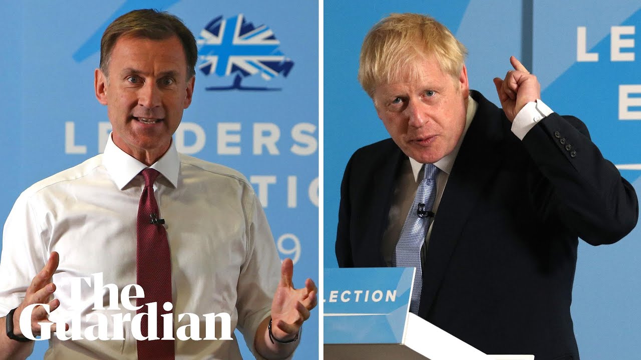 Tory leadership: Johnson and Hunt take part in latest hustings &ndash; watch live