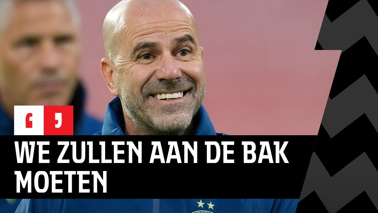 Peter Bosz over Go Ahead Eagles: 'Dit is een van de zwaarste wedstrijden'