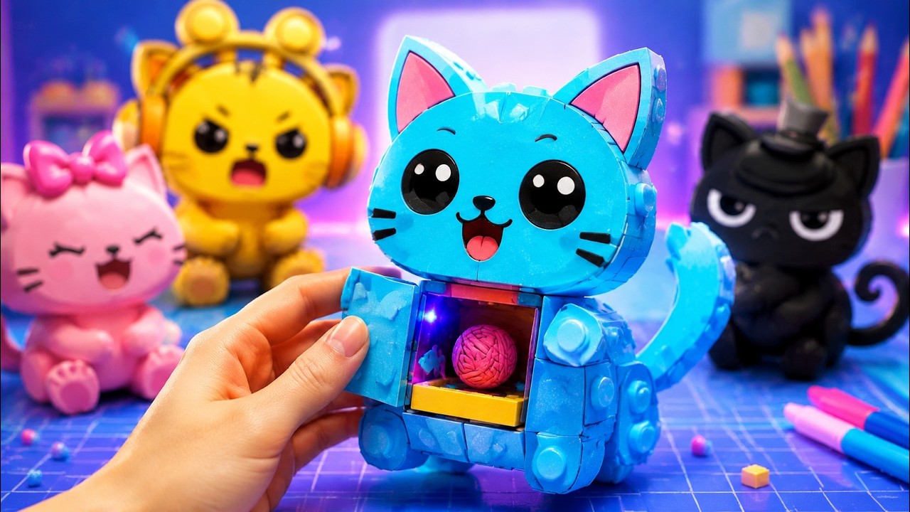 Discover Sprunki Cat World 🐱 Epic DIY Gamebook Compilation