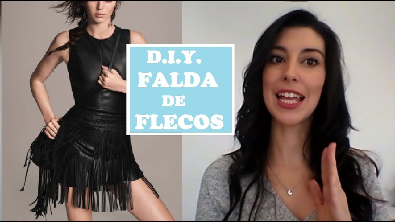 DIY-Sobre falda de flecos- Inspirado en Kendall Jenner (Mango)