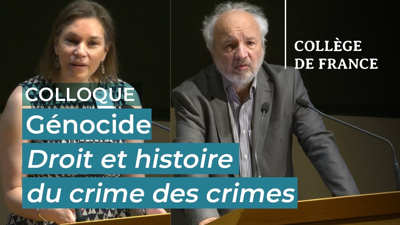 Génocide. Droit et histoire du crime des crimes (1) - Samantha Besson (2024-2025)