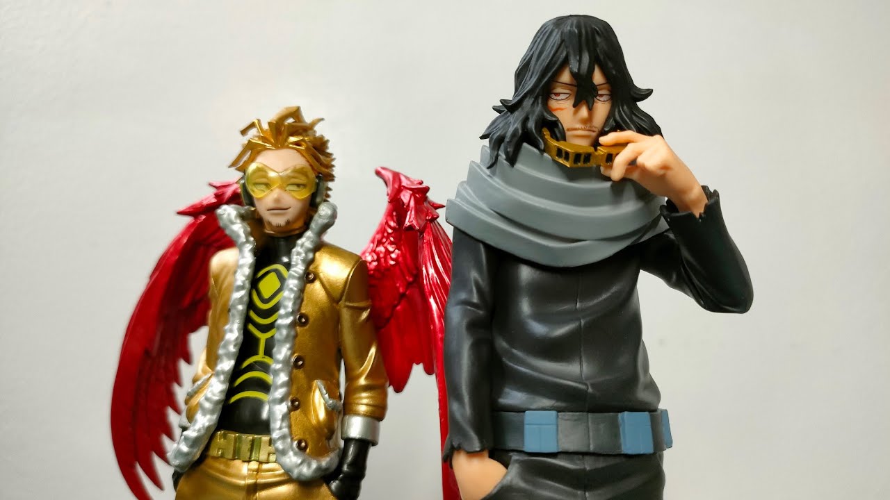 ERASER HEAD X HAWKS |Age of Heroes| BANDAI NAMCO - Unboxing Review #20 [Shota Aizawa & Keigo Takami]