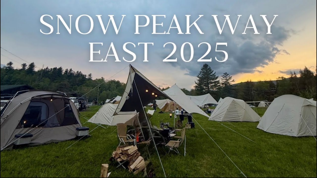 Snow Peak Way East 2025 | Land Nest Shelter | Takudo Kerosene Stove | IGT set up