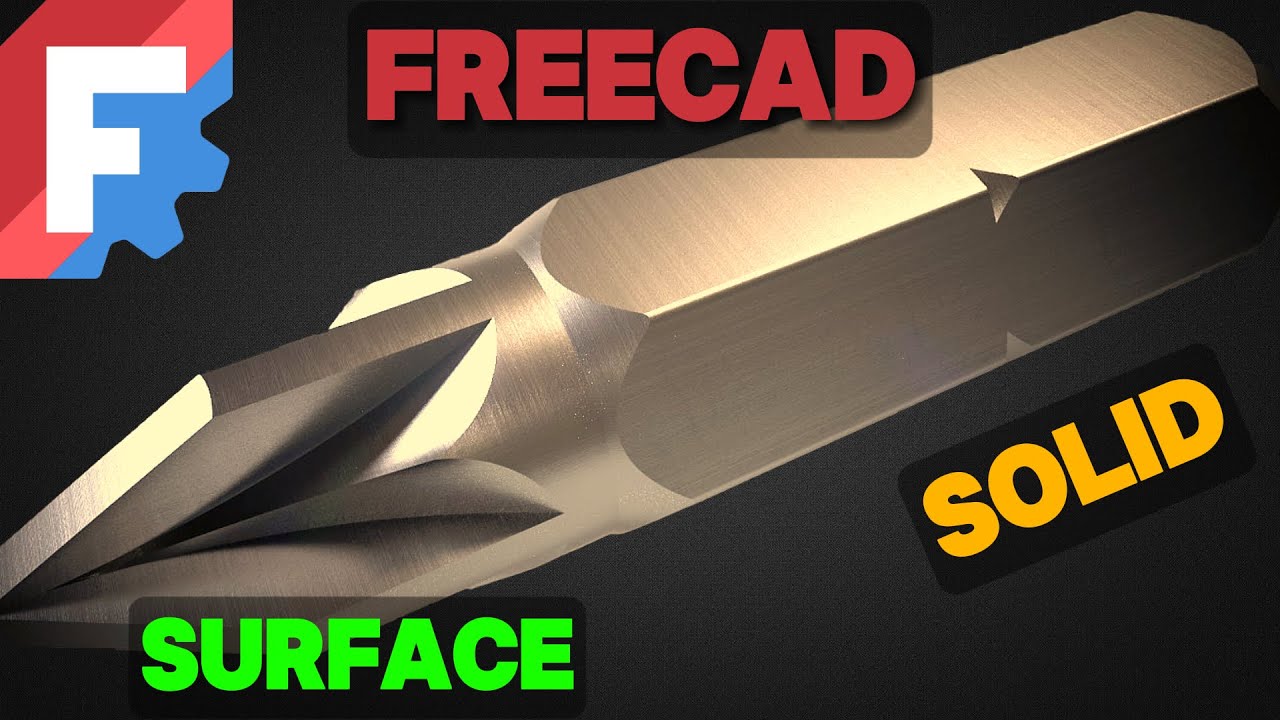 Учебное пособие по FreeCAD | Рабочий процесс с поверхностями и твердыми телами | Расширенное моде...