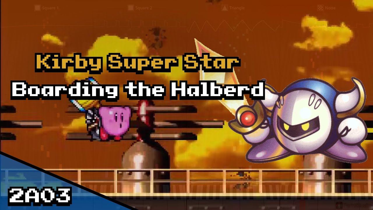 Kirby Super Star - Boarding the Halberd [8-bits 2A03]