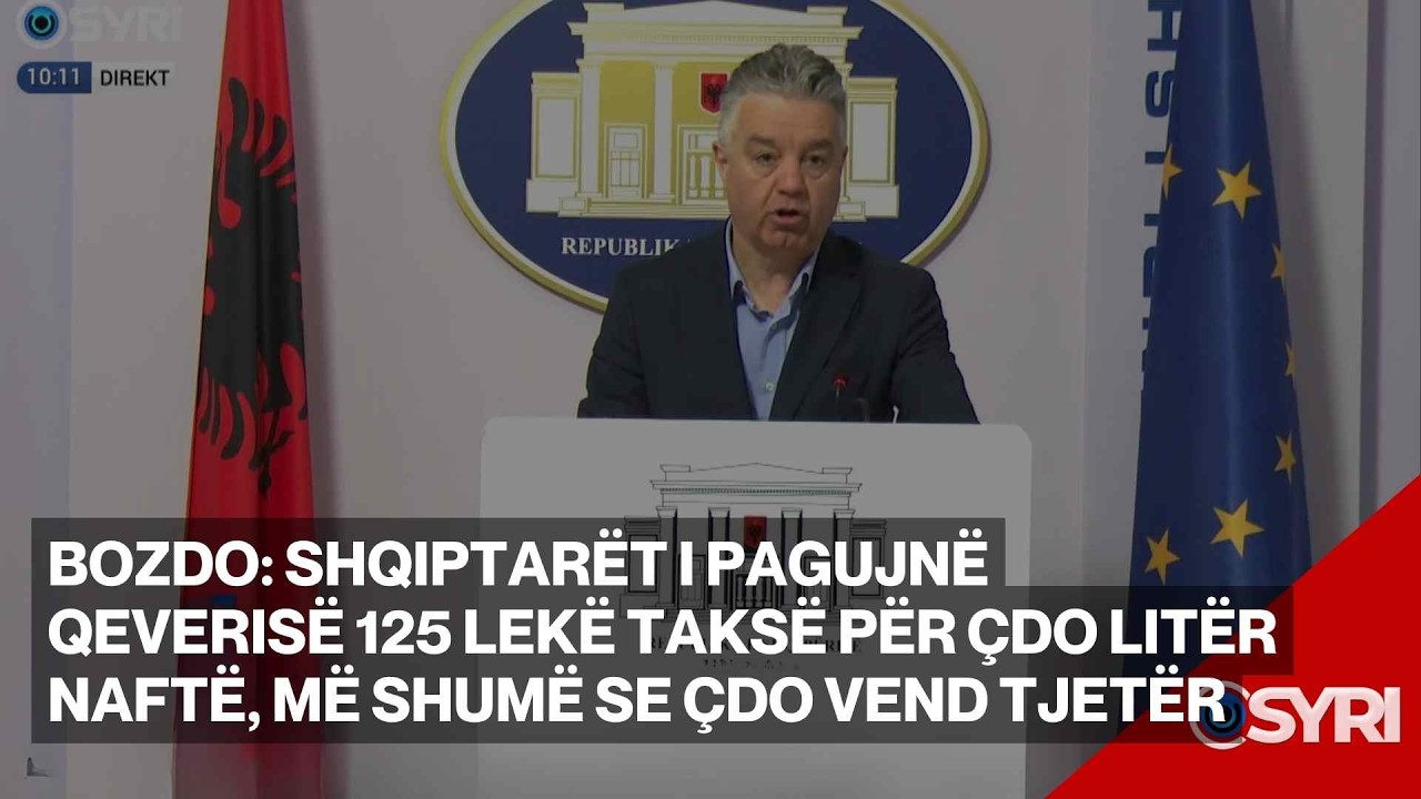 Enno Bozdo deklaratë për mediat