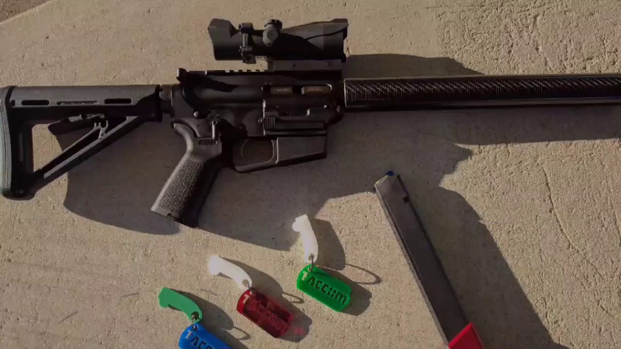 Taccom Ultra Light Weight Barrel, ver 2.0 (May 2017) PSA AR9,  USPSA PCC division