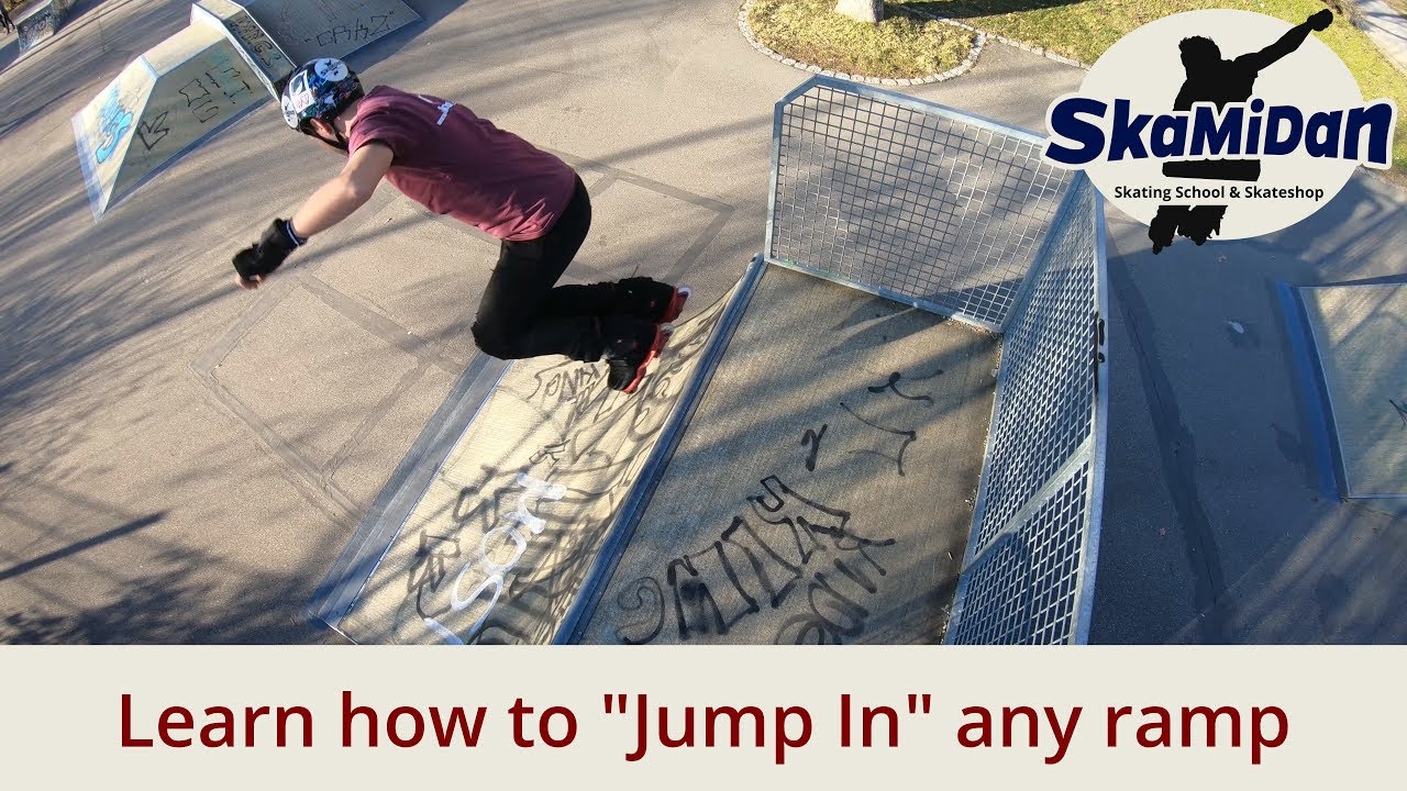 How To Jump In On Rollerblades | Jump In Any Ramp & Pipe | Aggressive Inline Skating | Basics #04