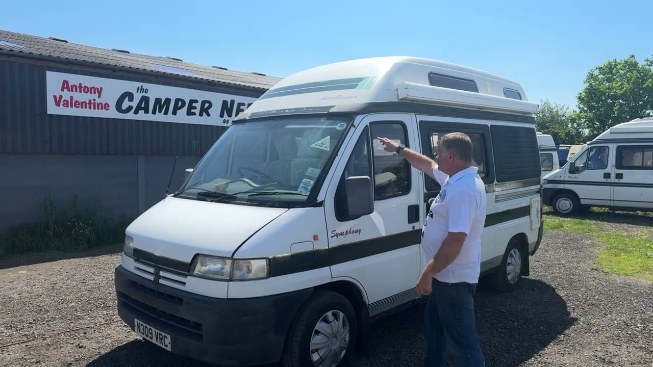 FOR SALE VIA EBAY NO RESERVE AUCTION SPARES OR REPAIR AUTOSLEEPER SYMPHONY UK DELIVERY