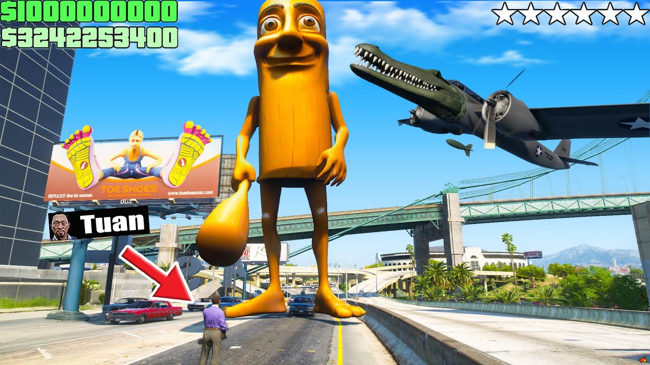 TUAN vs BOMBARDINO CROCODILO und Freunde in GTA 5