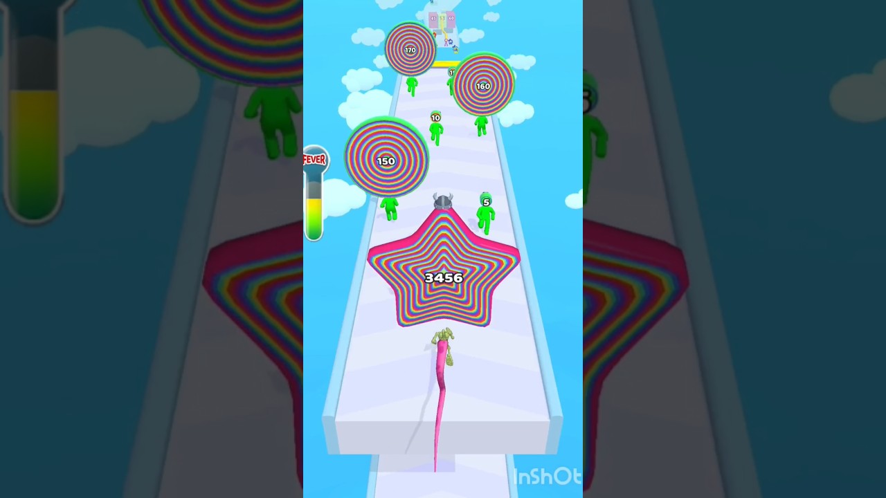 10/10 star man run maximum levels in layer man 3d android game challenge #gamingvideos #shorts