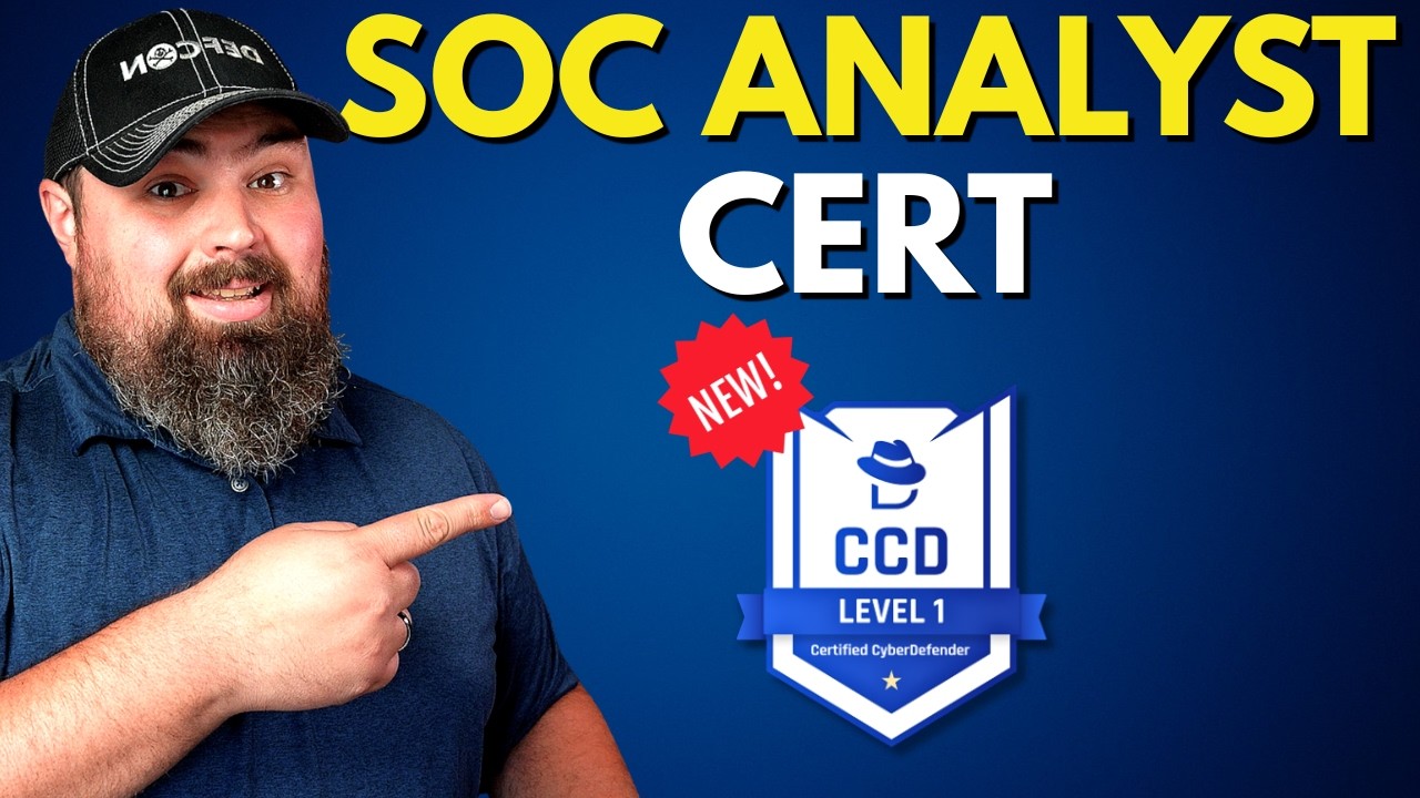 Наконец, сертификация для начинающих аналитиков SOC – CCDL1.