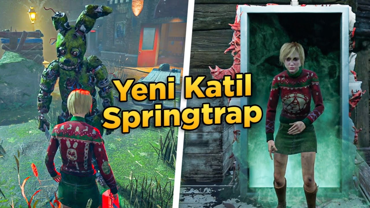 YENİ KATİL ''SPRINGTRAP (FNAF)'' AŞIRI GÜÇLÜ - YENİ HARİTA - Dead by Daylight TÜRKÇE