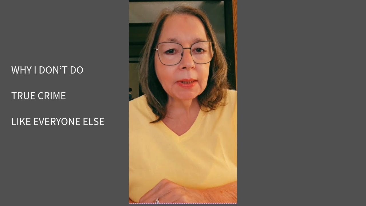 Why I Don't Do True Crime Like Everyone Else
