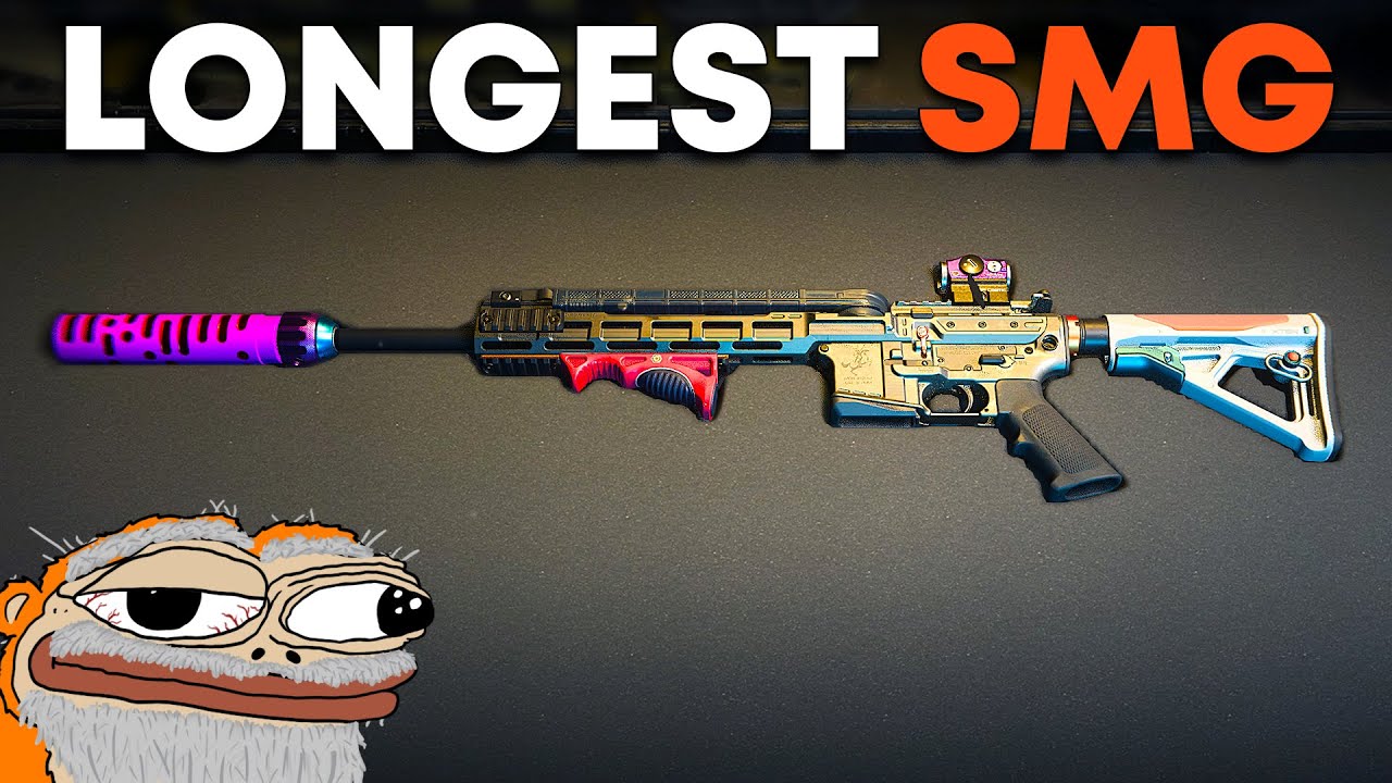 This is the longest SMG in the game