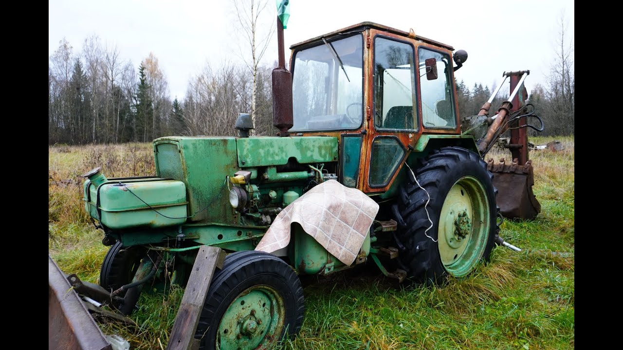 Starting JUMZ BACKHOE after 8 years + Test Drive