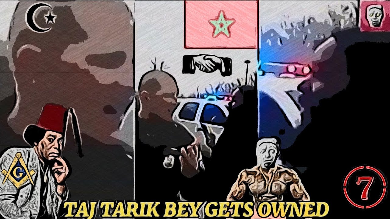 MOORISH SOVEREIGN CITIZEN GRAND SHEIK TAJ TARIK BEY GETS OWNED AT A TRAFFIC STOP