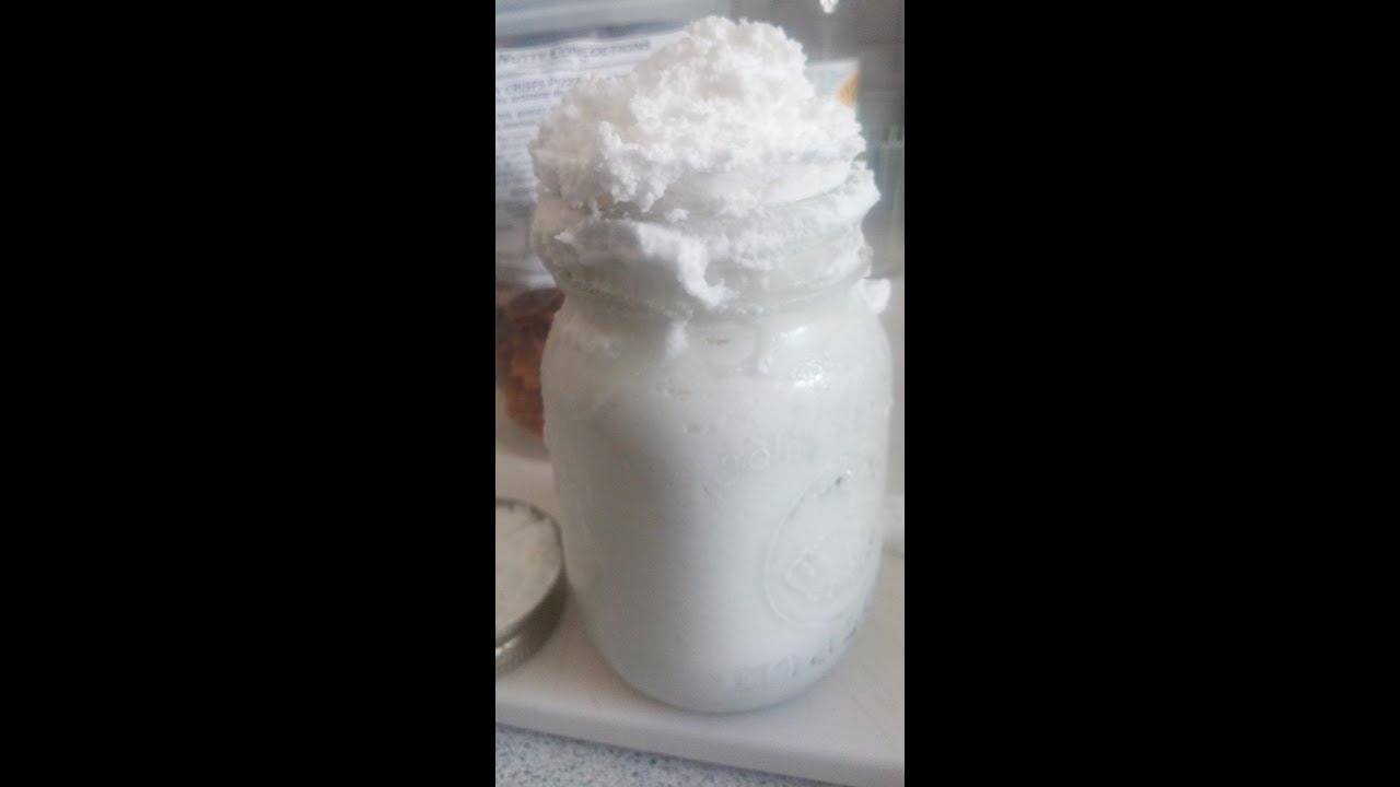 Making coconut milk kefir with water kefir grains
