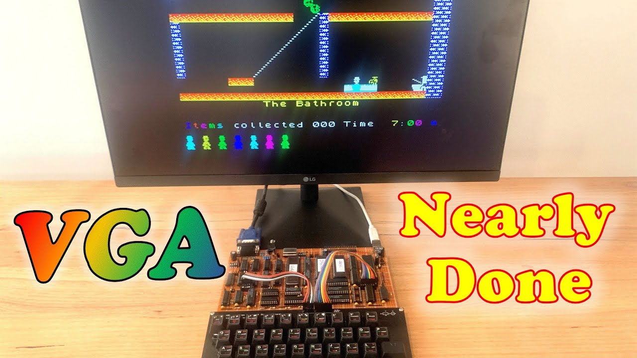 VGA ZX Spectrum — без ULA, без ПЛИС