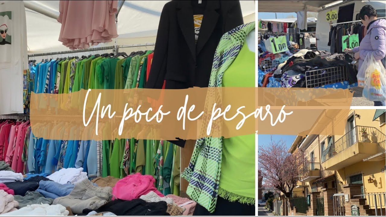 Un poco de pesaro, la ciudad donde vivimos/ Fuimos al mercado de shopping 🍃🍃🍃