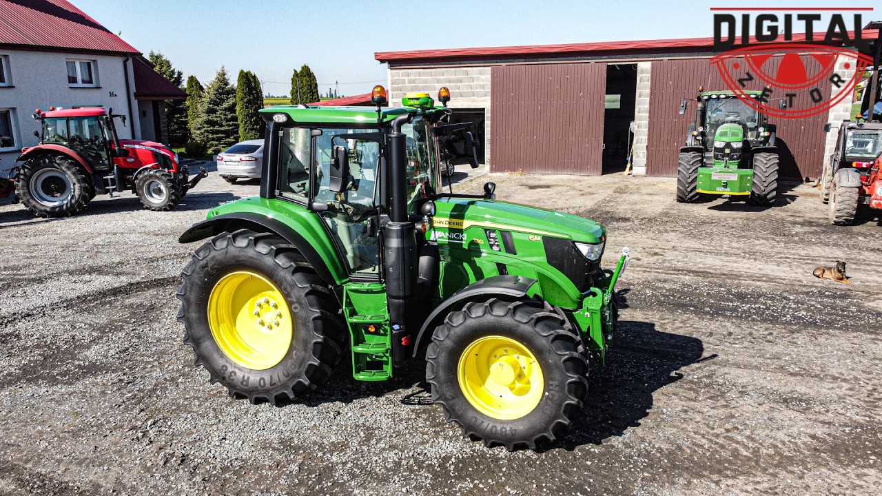 🔥Nowiutka m-ka na podwórku!🔥Nowy Nabytek w UR-Pietrzak!🔥John Deere 6M-130!🔥