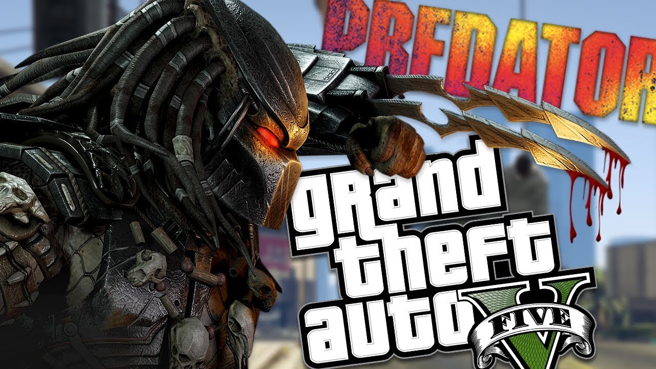 THE REAL PREDATOR MOD w/ NEW POWERS & NEW ABILITIES (GTA 5 Mods Gameplay)