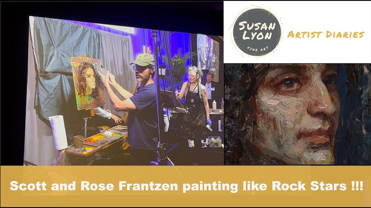 Scott and Rose are amazing at the Portrait Society