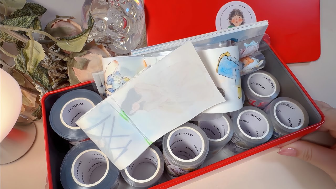 신상 딩딩 마테 전부 펼쳐보기💥 | DingDing New Washi Tape