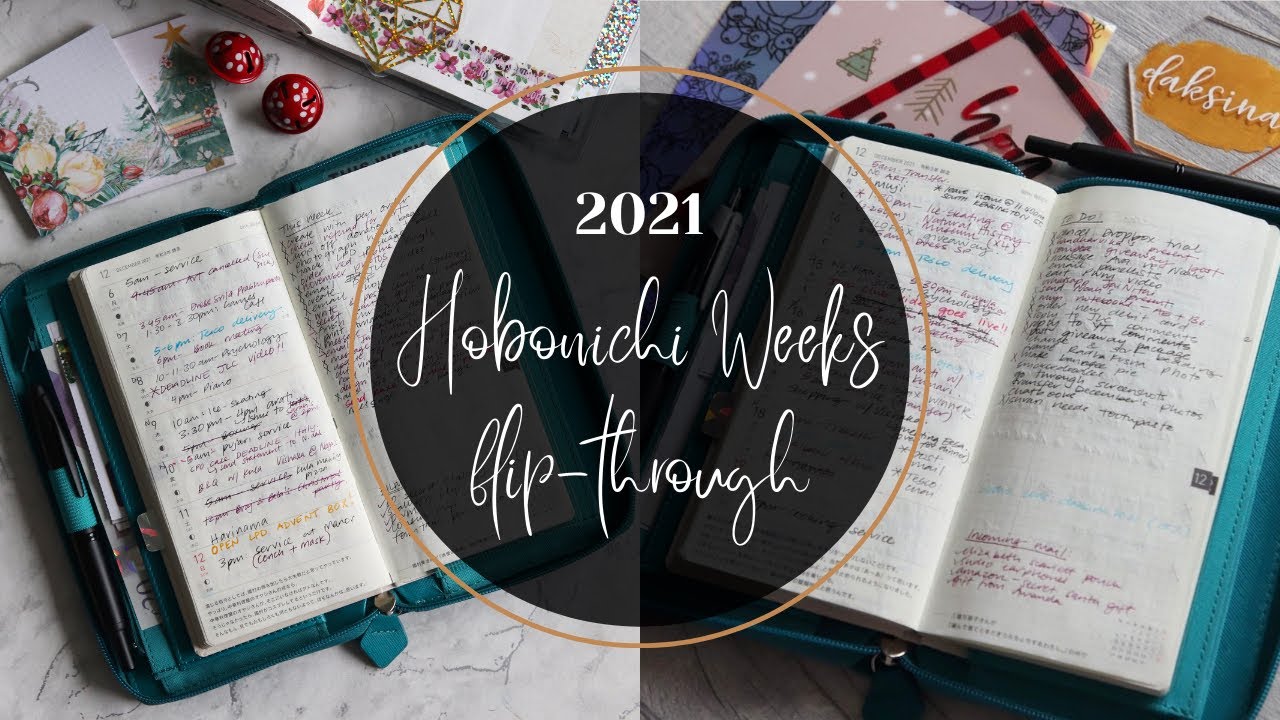 Hobonichi Weeks: 2021 FULL Flip-Through