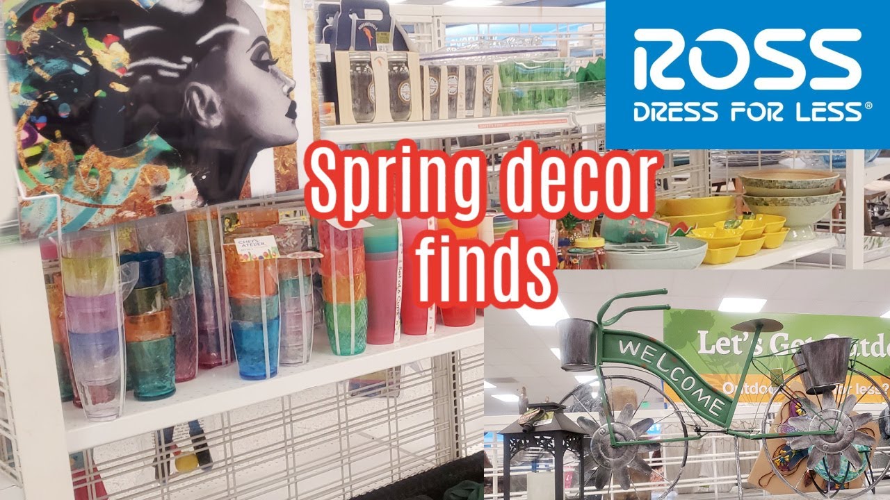 🔥 ROSS DRESS FOR LESS SPRING DECOR FINDS KITCHENWARE FURNITURE SHOP WITH ME 2022 VIRTUAL SHOPPING