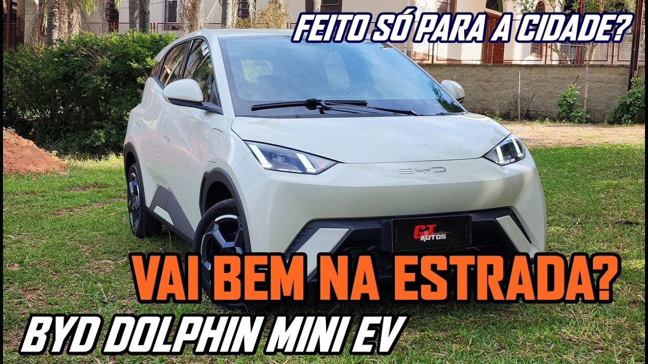 Viajando com o BYD Dolphin Mini elétrico: feito só pra cidade ou surpreende na estrada? E autonomia?