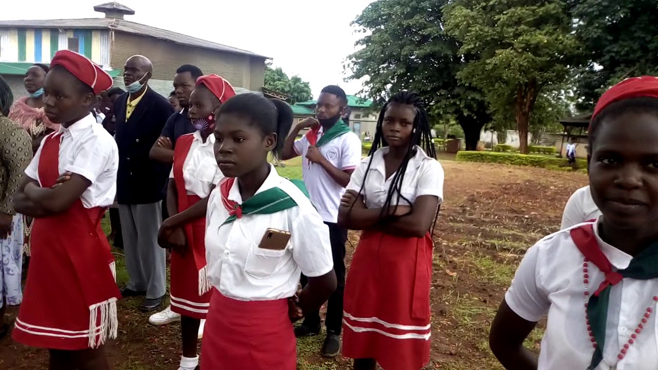 Bwanamkubwa deanery Xaverian Movement St Peters parish flag ceremony on 12 December 2020