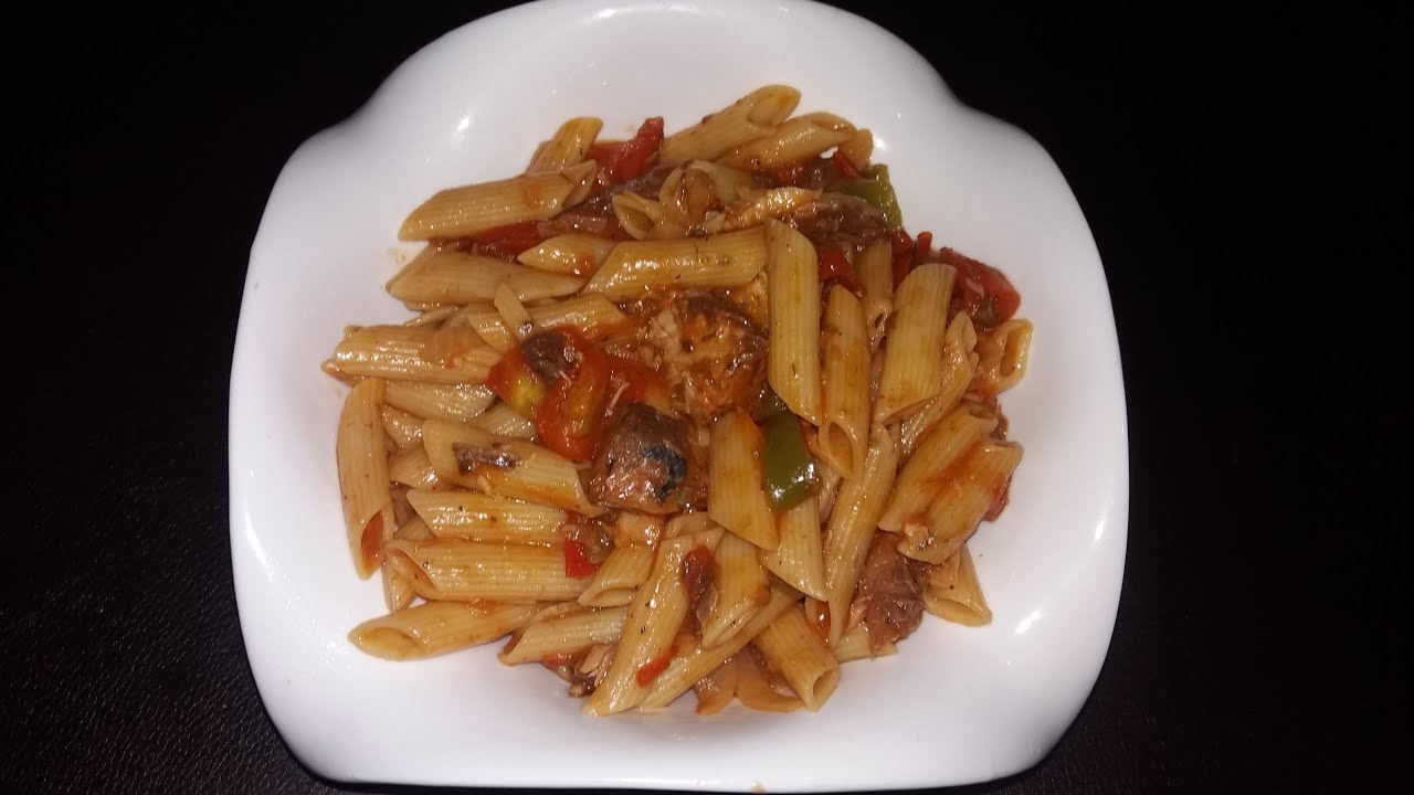 Tin Mackerel And Pasta Medley
