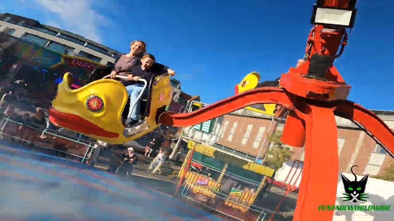 Epic SWINGING POLYP Onride POV at September Kermis Aalter 2023 🇧🇪