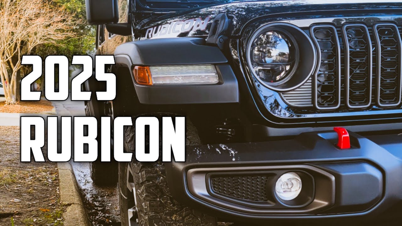Exploring the new 2025 Jeep Wrangler Rubicon | I've never driven a Jeep before! #jeep #overland