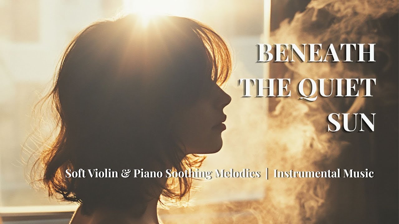 Beneath the Quiet Sun ☀️ | 7 Minutes of Reflection | Soft Violin & Piano Emotional Melodies