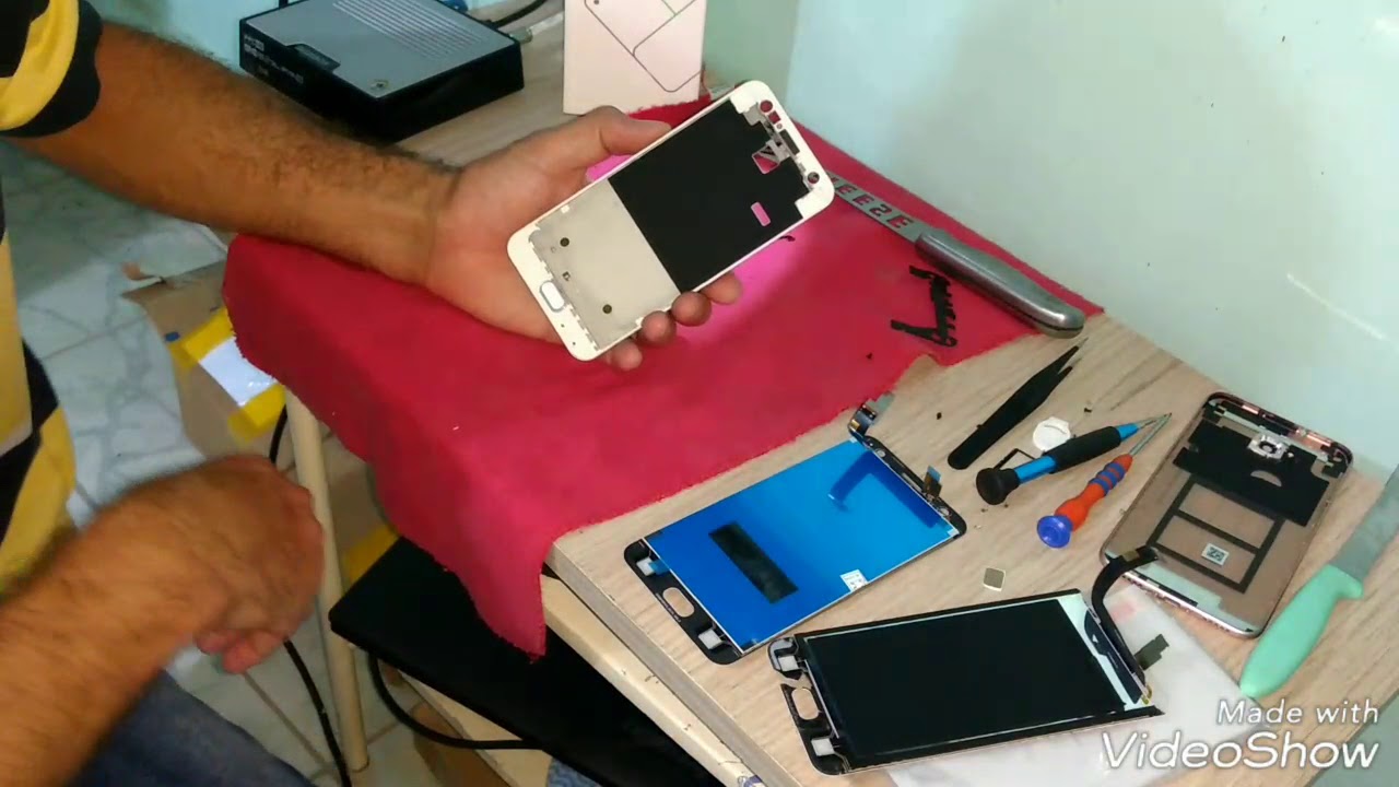 Trocando tela Zenfone 4 selfie..