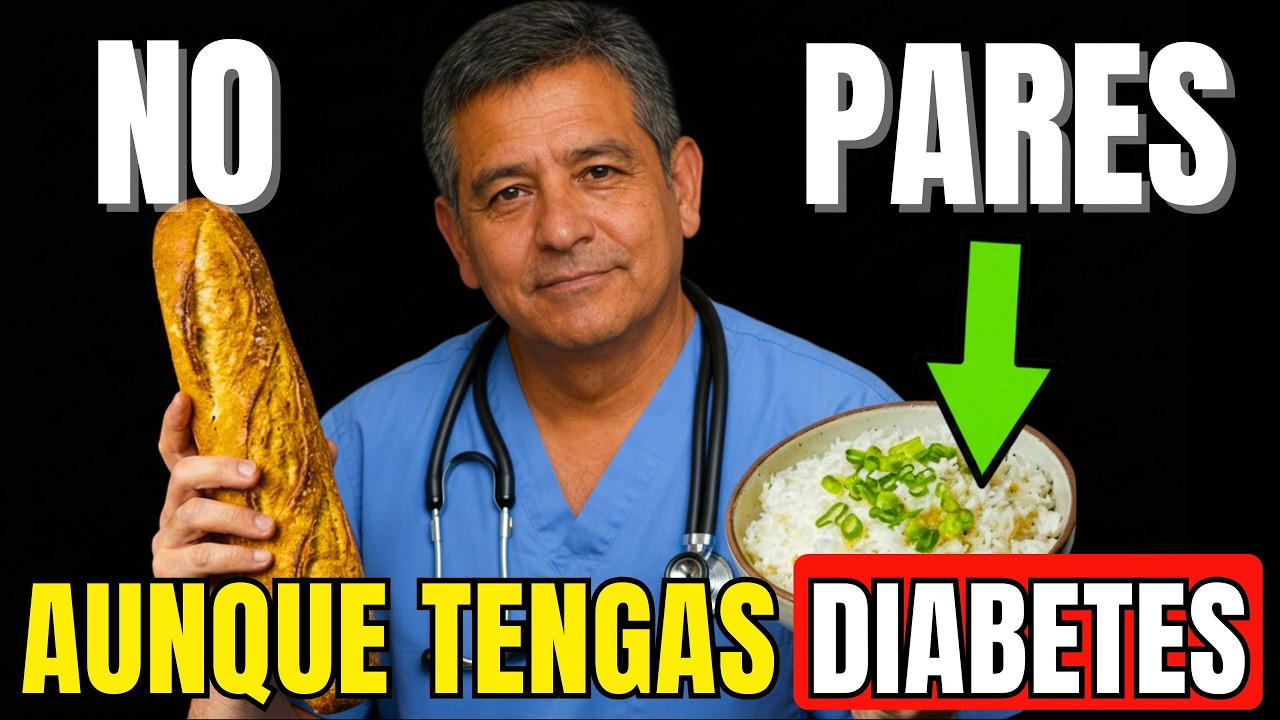 Diabéticos: El PEOR ERROR es Dejar el Pan y Arroz (Médico CONFIESA la verdad)